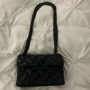 Kurt Geiger Drench Black mini shoulder bag
